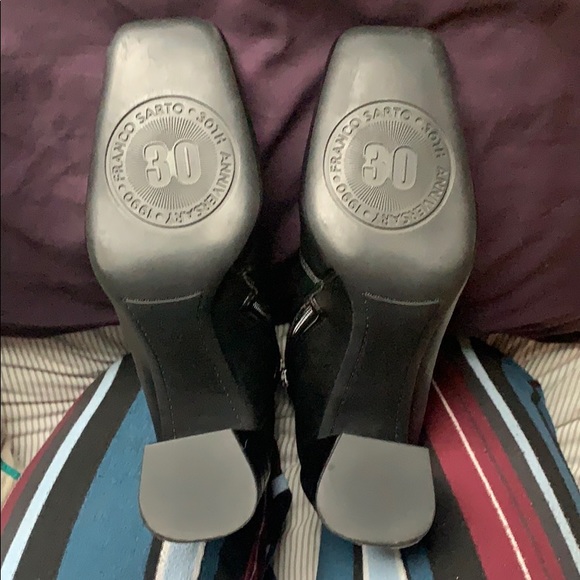 Franco Sarto Block Heel Bootie - Worn Once - Picture 4 of 10